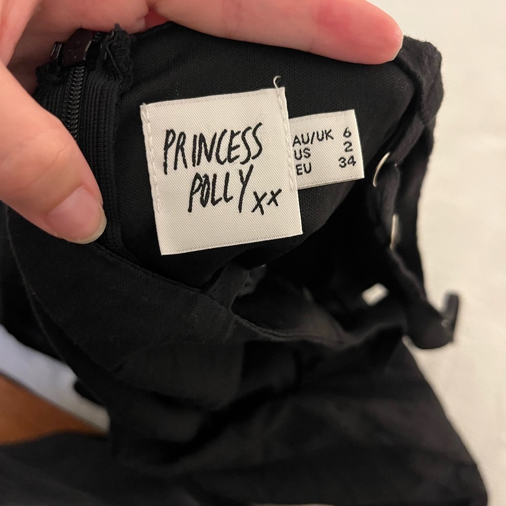 Black Princess Polly Dress